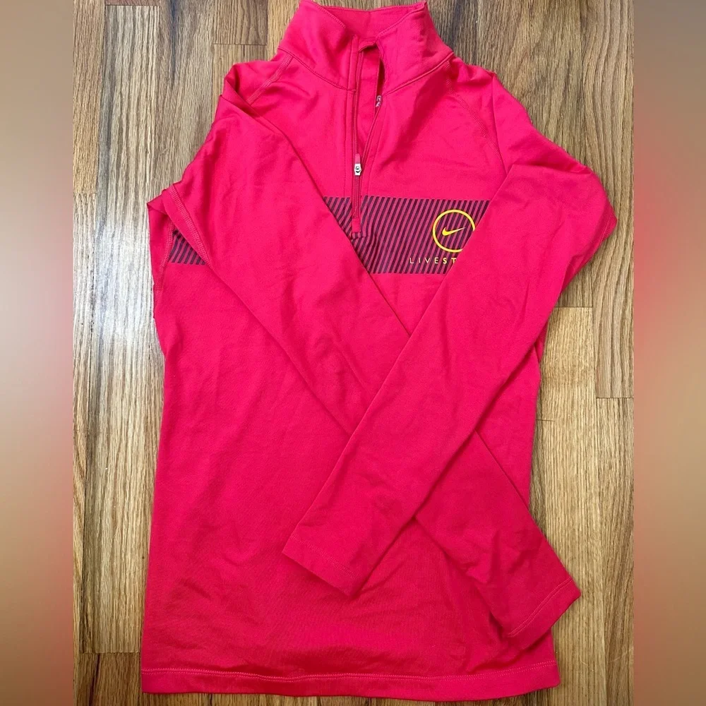 Nike Live-strong Quarter zip - Picture 1 of 4